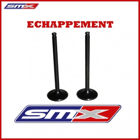 Jeu de soupapes d'échappement en acier pour KTM 450-525 XC / Polaris 450-525 outlaw 