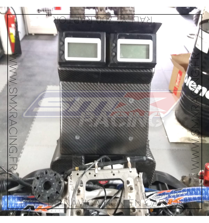Tête de Navigation en Carbone "RALLY" quad 700 Raptor