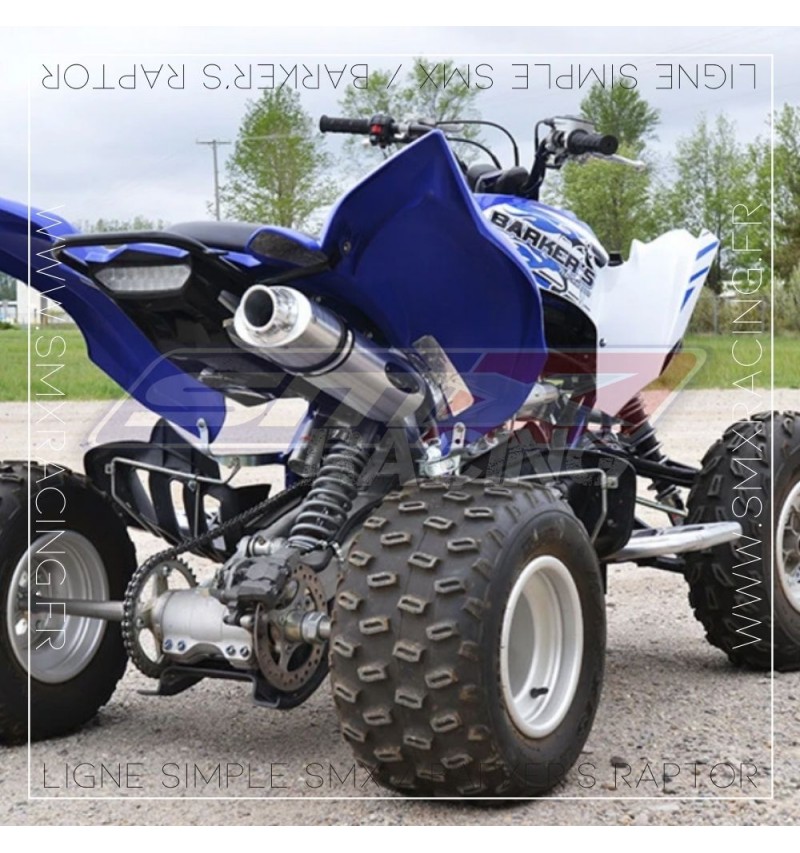 Echappement SMX / Barker's pour Yamaha 700 Raptor