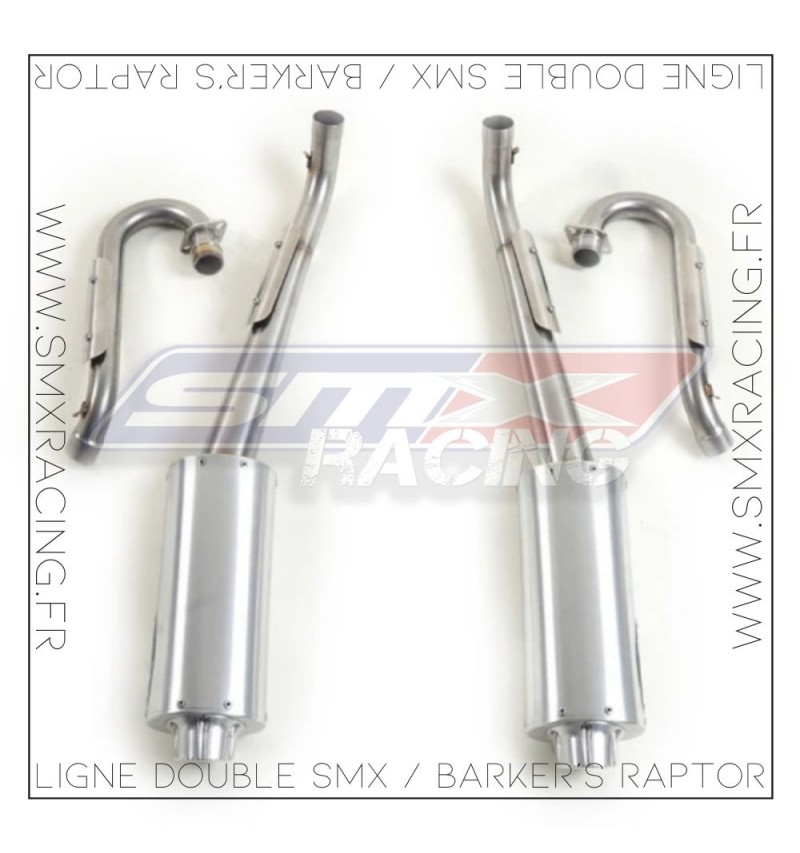 Echappement SMX / Barker's pour Yamaha 700 Raptor