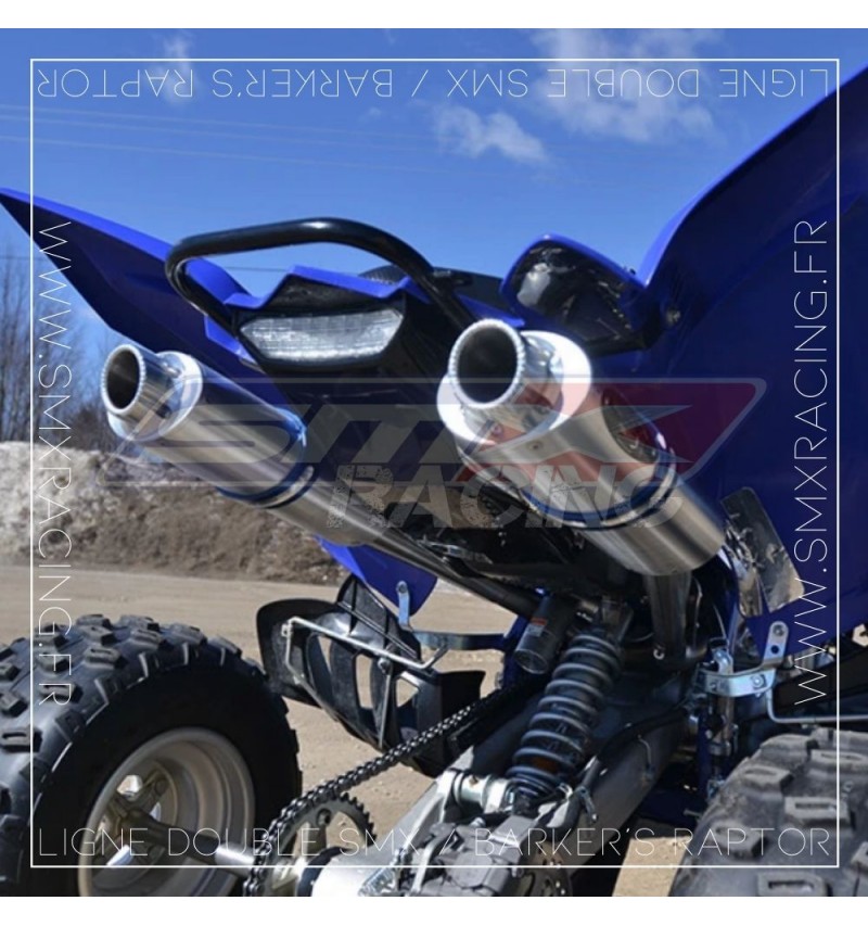 Echappement SMX / Barker's pour Yamaha 700 Raptor