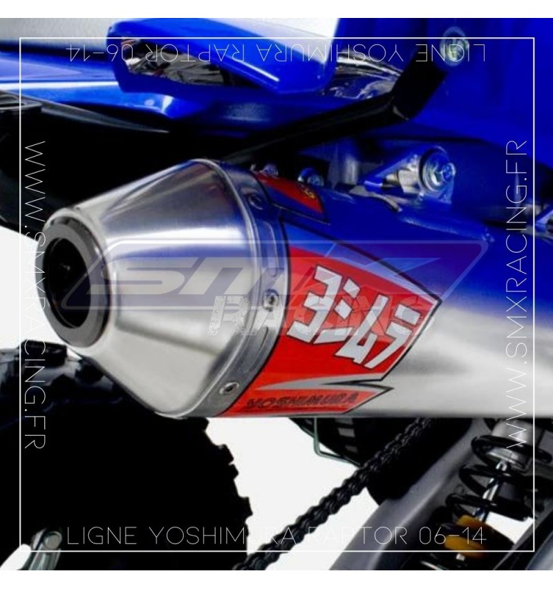 Echappement Yoshimura RS2 inox Yamaha 700 Raptor
