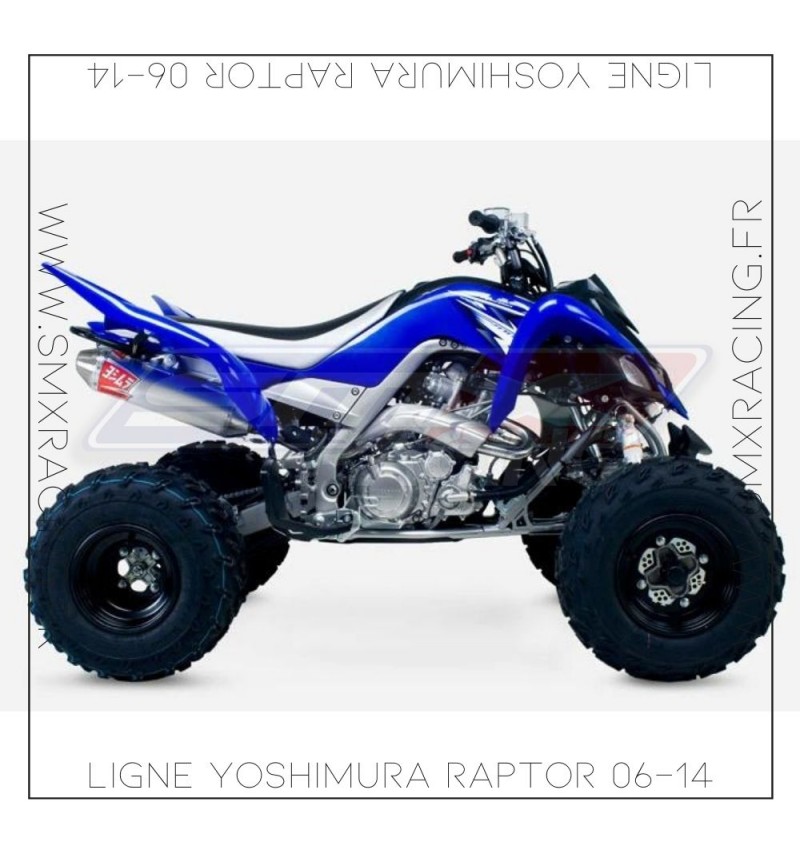 Echappement Yoshimura RS2 inox Yamaha 700 Raptor