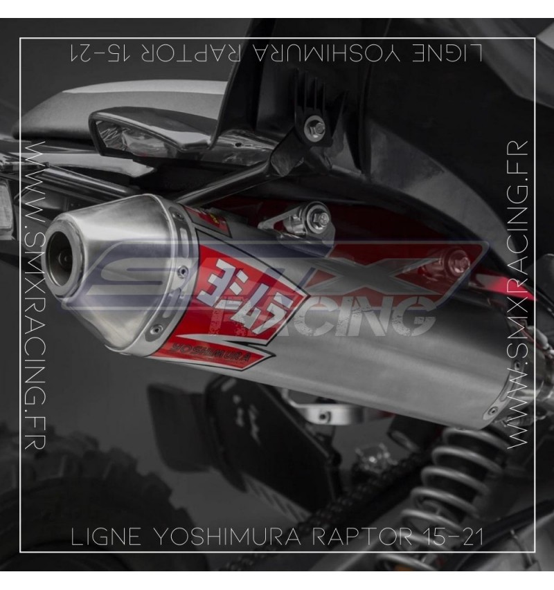 Echappement Yoshimura RS2 inox Yamaha 700 Raptor