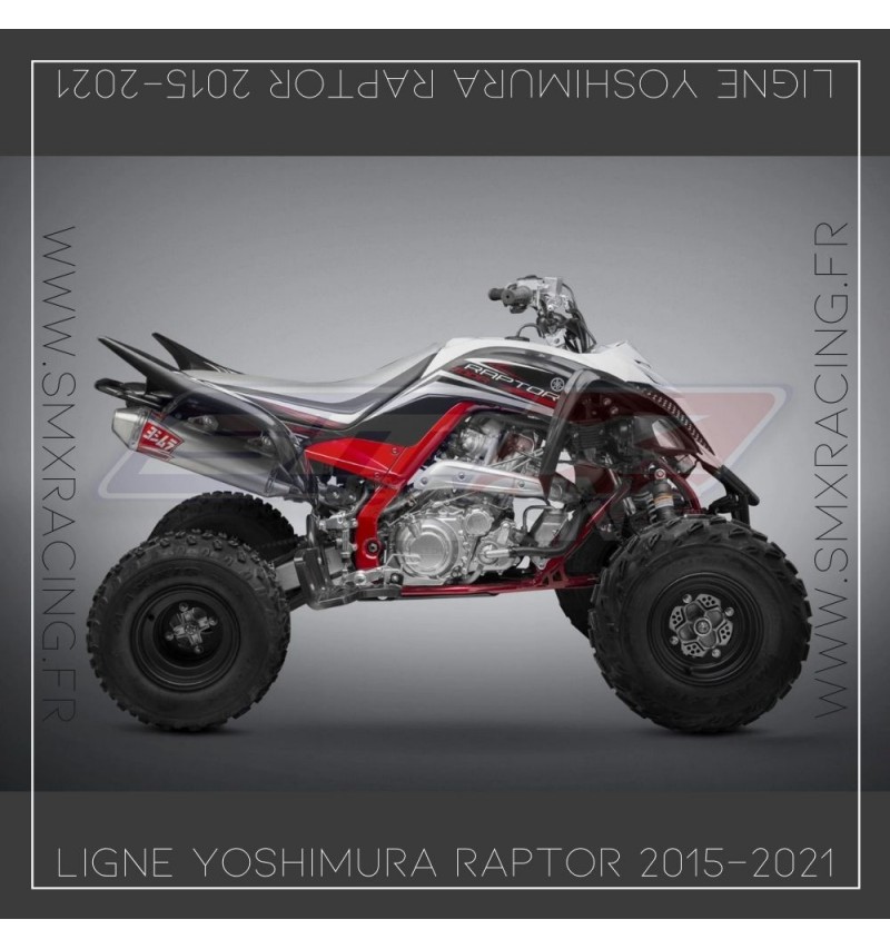 Echappement Yoshimura RS2 inox Yamaha 700 Raptor