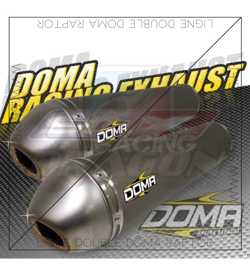 Echappement Doma pour Yamaha 700 Raptor