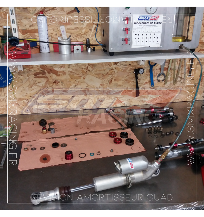 Révision amortisseurs Quad | 4X2 4X4 | Sportif | Baroudeur | Utilitaire