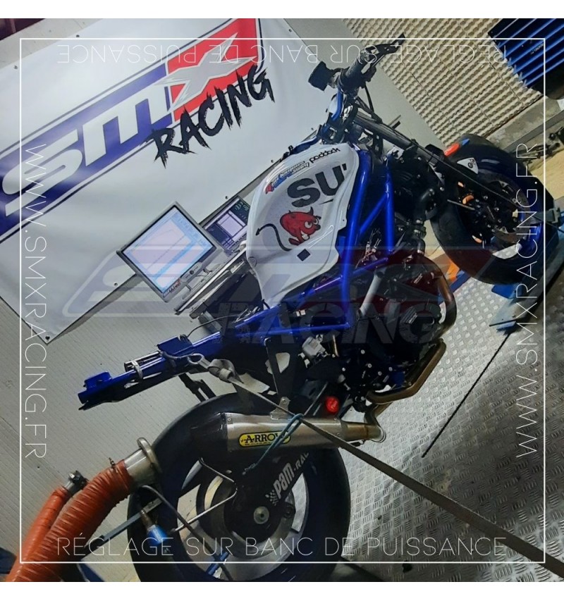 Réglage Moto sur banc de puissance: Injection et carburation