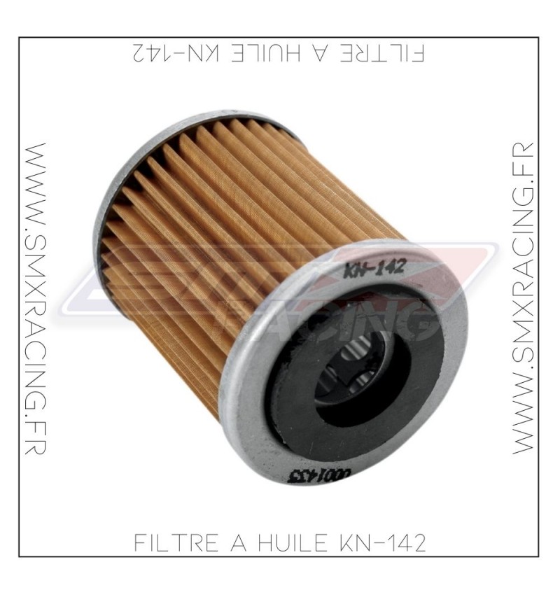 Filtre à Huile KN-142 350 Raptor / BigBear / Wolverine / Warrior / 400 Kodiak / BigBear