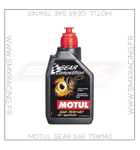 Huile MOTUL GEAR SAE 75W140 1L