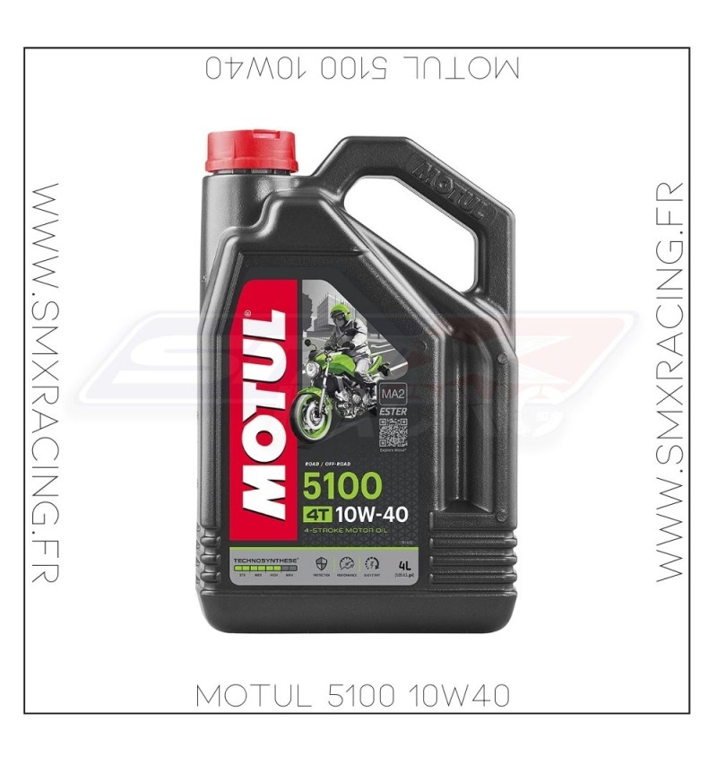 Huile MOTUL 5100 10W40 Technosynthese 4L