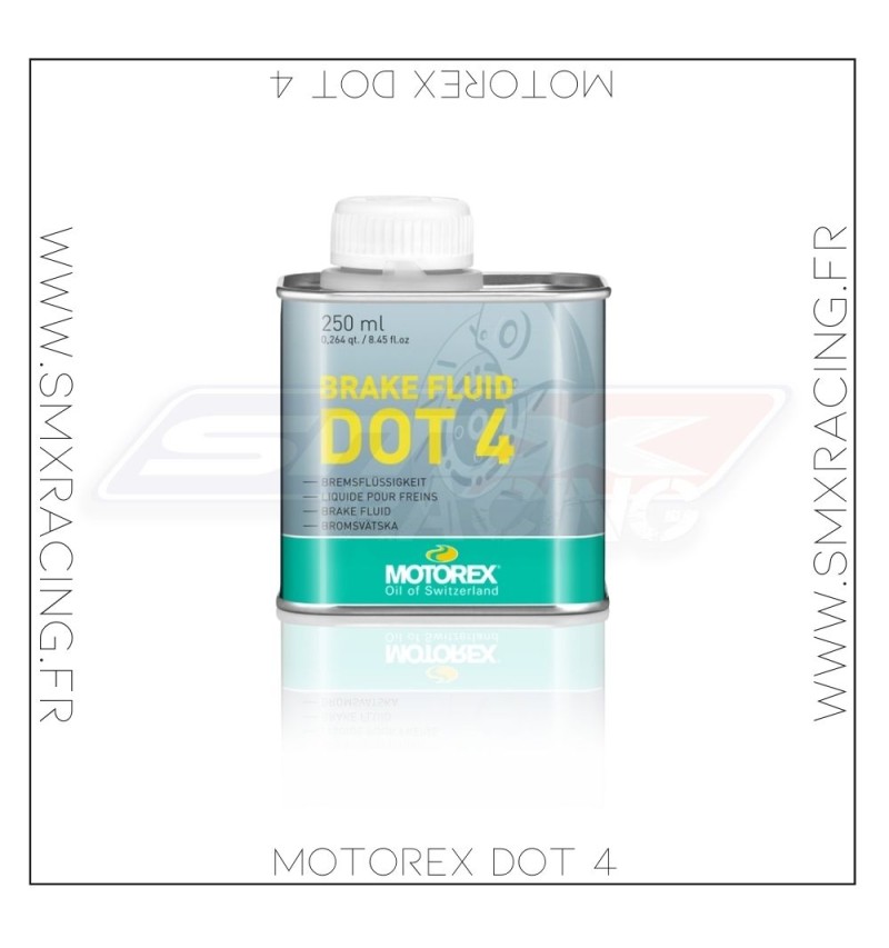 Liquide de frein Motorex DOT 4 250ml