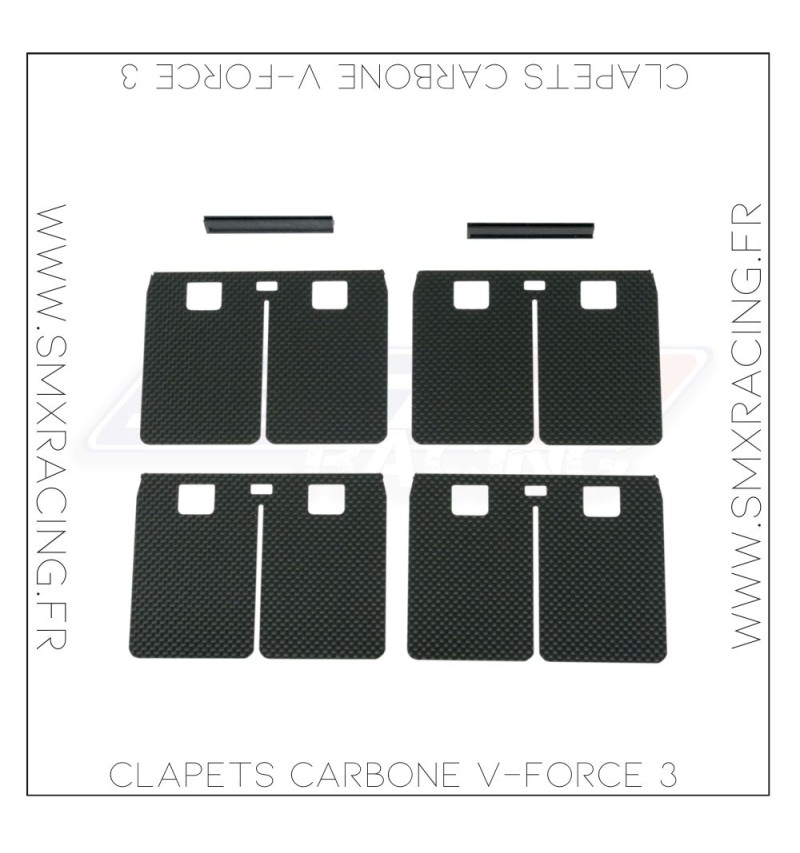 Lamelles de rechange pour boite à clapets V-FORCE3