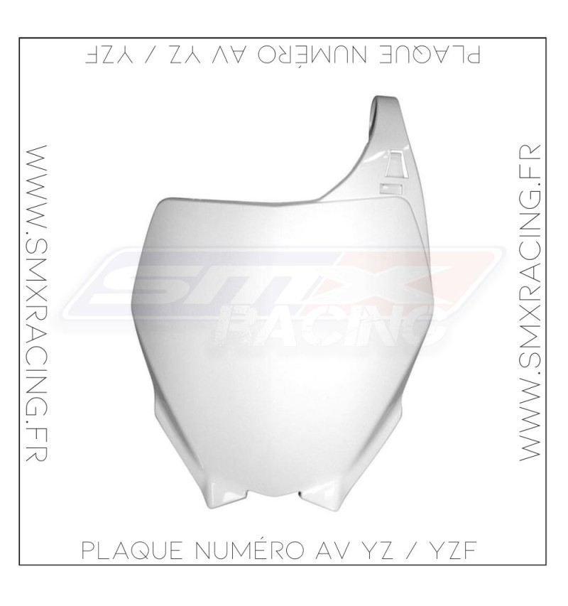 Plaque numéro AV YZ 250 06-14 / YZF 250-450 06-09