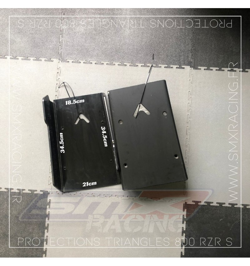 Protections de triangles XRW AR 800 RZR S