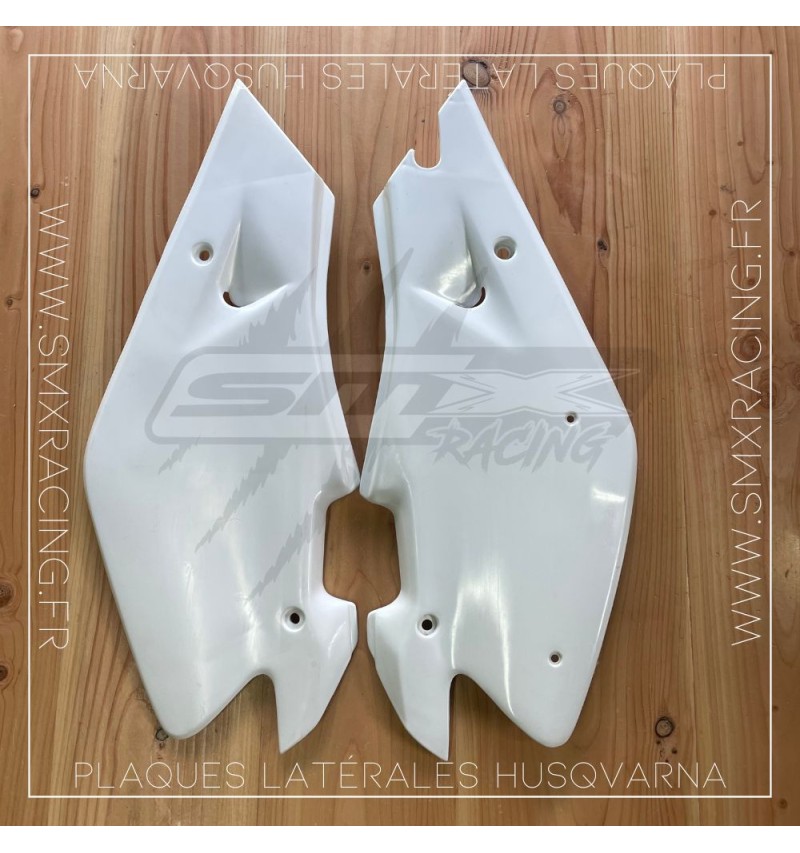 plaques latérales pour moto husqvarna