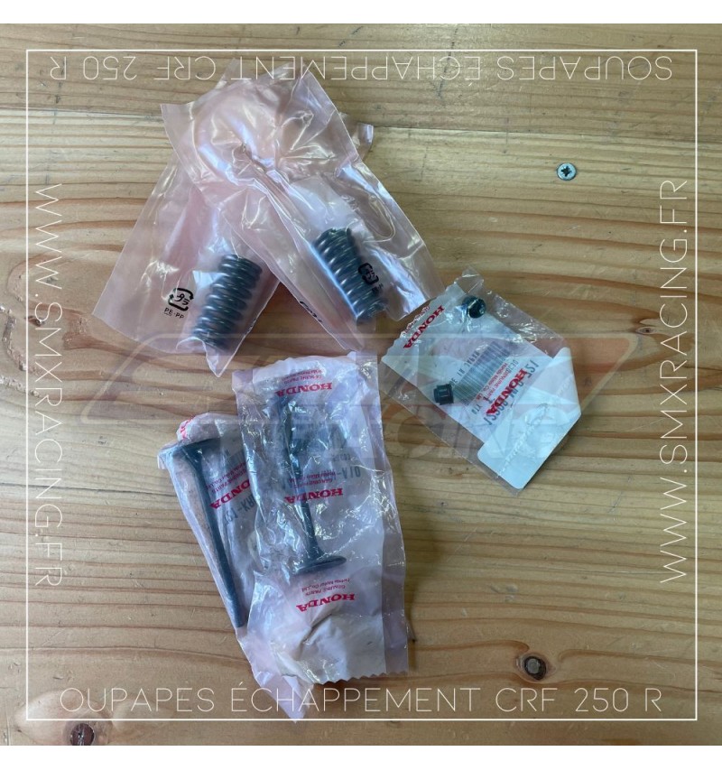 Souapes + ressorts échappement CRF250R 2008-2009